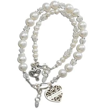 Cherished Moments | Cherished Moments - Grandma And Me Freshwater Pearl Bracelet Set,商家ELITE FINDS,价格¥319