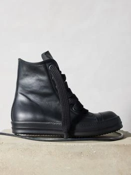 推荐Leather high-top trainers商品