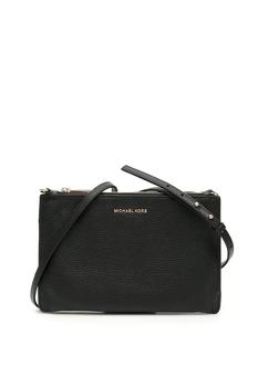mk风琴包, Michael Kors | Michael Michael Kors Large Pebbled Crossbody Bag商品图片 9.5折×额外9.5折, 额外九五折