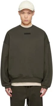 Essentials | Gray Crewneck Sweatshirt 
