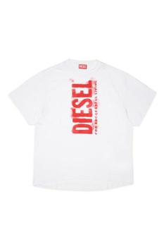 Diesel Kids Dextry Logo-Printed Crewneck T-Shirt Dress