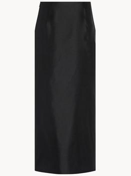 the row帆布鞋, The Row | The Row Kanita Side Slit Midi Skirt商品图片 4.8折起