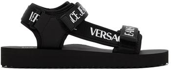 商品Black Fondo Strap Sandals,商家SSENSE,价格¥1202图片