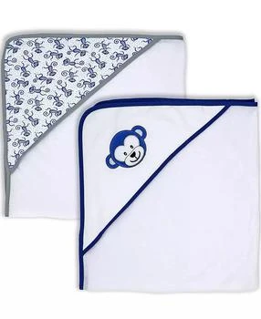 Jesse & Lulu | Baby Boys Monkey Hooded Towel, 2 Piece Set,商家Macy's,价格¥165