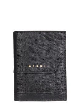 推荐Marni Women's  Black Leather Wallet商品