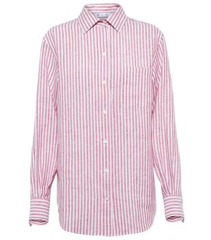 Loro Piana | Neo André striped linen shirt商品图片,