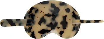 Gohar World | Beige & Black Bean Barrette,商家Ssense US,价格¥1023