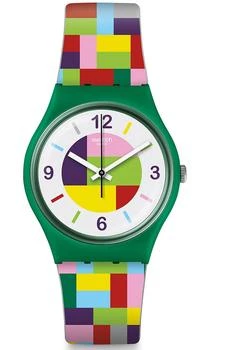 Swatch | Tet-Wrist Quartz White Dial Unisex Watch GG224 7.3折, 满$75减$5, 满减