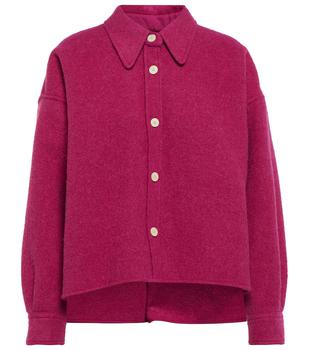 商品Isabel Marant | Hanao wool-blend shirt jacket,商家MyTheresa,价格¥3244图片