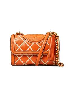 tory burch fleming多少钱, Tory Burch | Fleming Pop Quilt Small Convertible Shoulder Bag商品图片 7折