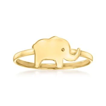 Canaria Fine Jewelry | Canaria 10kt Yellow Gold Tiny Elephant Ring,商家Premium Outlets,价格¥639