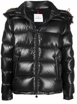 moncler maya, Moncler | MONCLER Maya Padded Jacket With Fur Black商品图片 