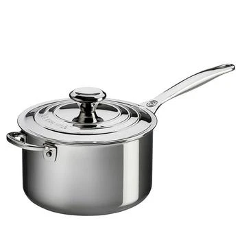 Le Creuset | Stainless Steel 4-Quart Saucepan with Lid,商家Bloomingdale's,价格¥1397