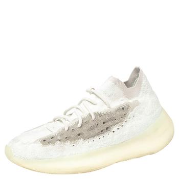yeezy380, [二手商品] YEEZY | Yeezy x adidas Mint Green/Grey Knit Fabric Boost 380 Calcite Glow Sneakers Size 44 2/3商品图片 8.4折, 满1件减$100, 满减