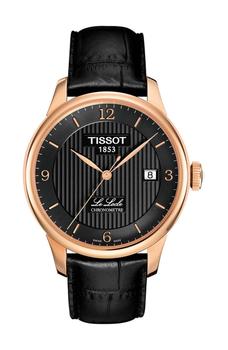 天梭力洛克, Tissot | Men's Le Locle Automatic Leather Strap Watch, 39mm商品图片 5.2折