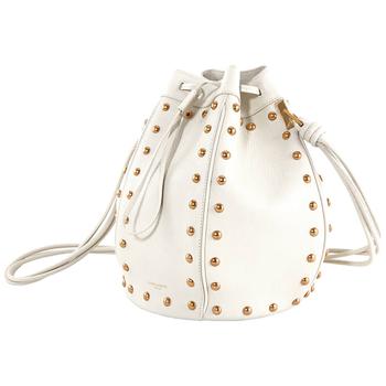 Yves Saint Laurent | White Medium Talitha Bucket Bag商品图片,5.7折