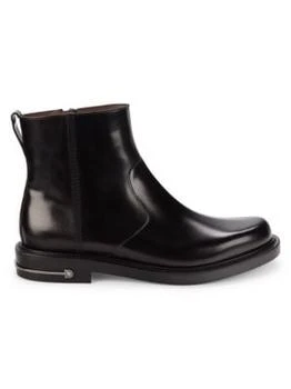 推荐Leather Ankle Boots商品