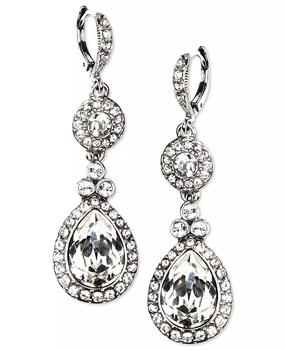 Givenchy Crystal Element Double Drop Earrings - JEWELRY