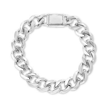 Effy | EFFY® Men's Curb Link Bracelet in Sterling Silver商品图片,5折