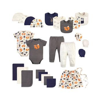 Hudson | Baby Girls and Boys Layette Start Set Baby Shower Gift, 25 Pack商品图片,