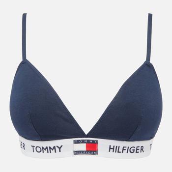推荐Tommy Hilfiger Women's Colour Block Triangle Bra - Navy Blazer商品