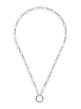 商品John Hardy | Classic Chain Sterling Silver Amulet Connector Necklace,商家Saks Fifth Avenue,价格¥5030图片