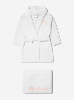 商品Cotton and Company | Girls Cotton Crown Bathrobe And Towel Set,商家Childsplay Clothing,价格¥882图片