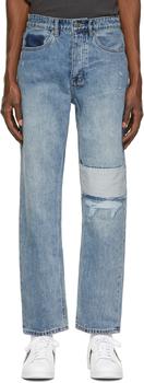 product Blue Ripped Anti K Jeans image