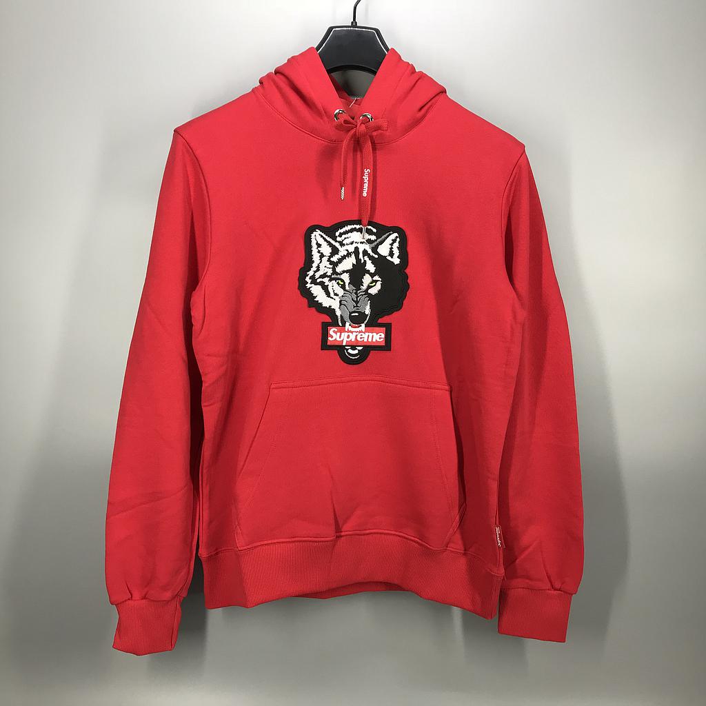 加拿大supreme卫衣, Supreme | SUPREME 男士红色印花连帽卫衣 SFU169-ROSSO商品图片 独家减免邮费
