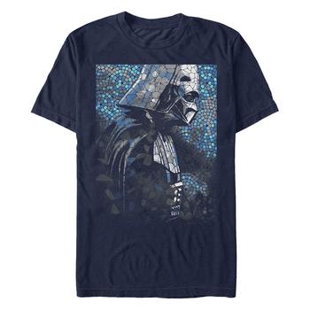 推荐Star Wars Men's Classic Darth Vader Tiles Short Sleeve T-Shirt商品