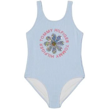 Tommy Hilfiger | Little Girls Flip-Sequin Daisy One-Piece Swimsuit 3.9折