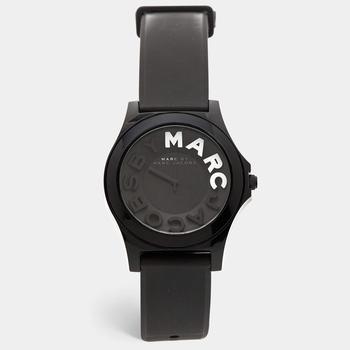 [二手商品] Marc Jacobs | Marc by Marc Jacobs Black Perspex Rubber Sloane MBM4025 Women's Wristwatch 39 mm商品图片,5.6折