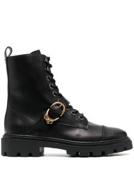 推荐Tod's Women's  Black Leather Ankle Boots商品