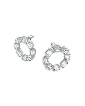 推荐Millenia Octagon Crystal Circle Drop Earrings商品