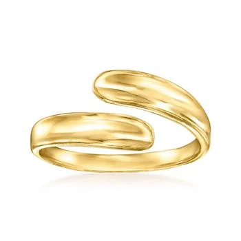 RS Pure | RS Pure by Ross-Simons 14kt Yellow Gold Bypass Ring,商家Premium Outlets,价格¥2868