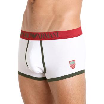 时尚阿玛尼内裤男装, Emporio Armani | EMPORIO ARMANI 男士白色平角内裤 111866-5A510-00010商品图片 满$100享9.5折, 满折