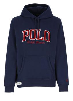 推荐Polo Ralph Lauren Logo Detailed Drawstring Hoodie商品