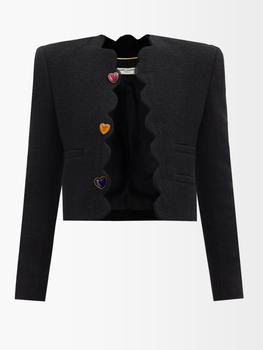 圣罗兰外套, Yves Saint Laurent | Wool-blend bouclé tweed jacket商品图片 