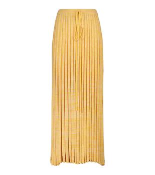 推荐Ribbed-knit maxi skirt商品