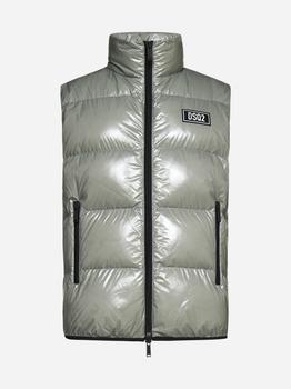 推荐Quilted glossy nylon puffer vest商品