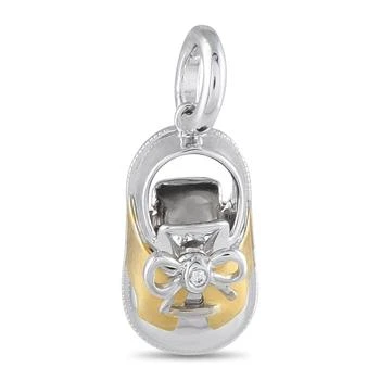 [二手商品] Aaron Basha | 18K White Gold Saddle Shoe Charm AB12-080825,商家Premium Outlets,价格¥8987