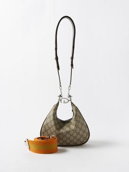 推荐Gucci Attache small GG-Supreme shoulder bag商品