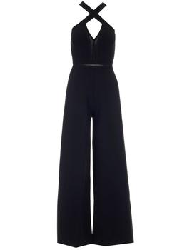 crossover, Stella McCartney | Stella McCartney Crossover Neckline Jumpsuit商品图片 4.7折