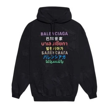 推荐BALENCIAGA 黑色女士卫衣/帽衫 578135-TJVI6-2771商品