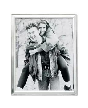 Lawrence Frames | Brushed Silver Plated Metal Picture Frame - 4" x 6",商家Macy's,价格¥300