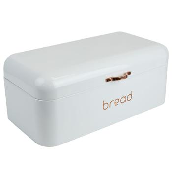 商品Home Basics | Home Basics Grove Bread Box, White,商家Premium Outlets,价格¥190图片