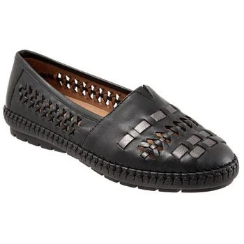 Trotters Womens Rory Leather Cut-Out Fashion Loafers,价格$18.50
