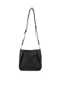 推荐Stella mccartney perforated stella logo shoulder bag商品