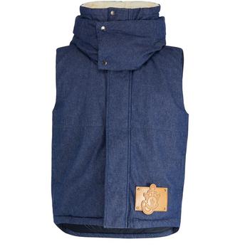 moncler polo直邮, Moncler | 1 Moncler JW Anderson - Dalby牛仔马甲商品图片 额外9.5折, 额外九五折