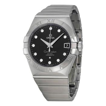 欧米茄星座, Omega | Constellation Automatic Black Dial Stainless Steel Ladies Watch 12310382151001商品图片 5.4折
